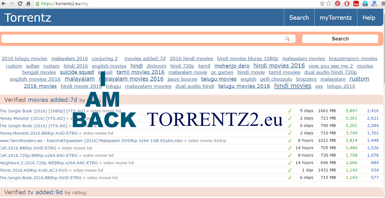TORRENTZ2 SCARICARE